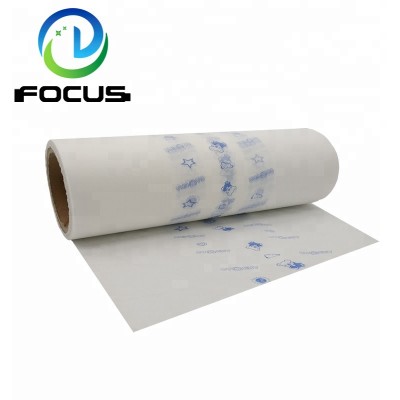 Diaper Printed Plastic PE Backsheet High Shrinkage Rate PE Film, PE Film, Colored Plastic Film