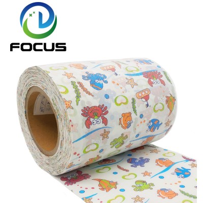 Produce Diaper Knitted Frontal Tape For Produce Disposable Baby Diaper